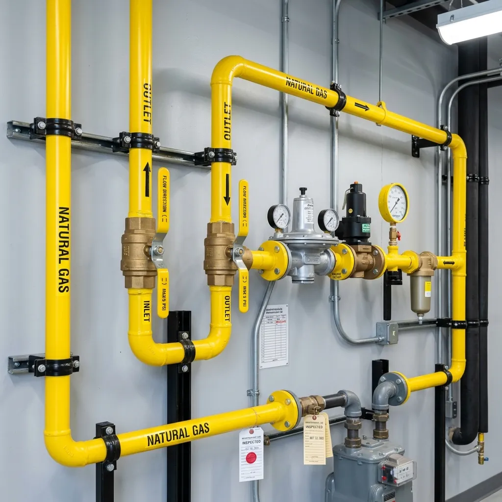 Gas Line Services Plumber in Branchdale, PA